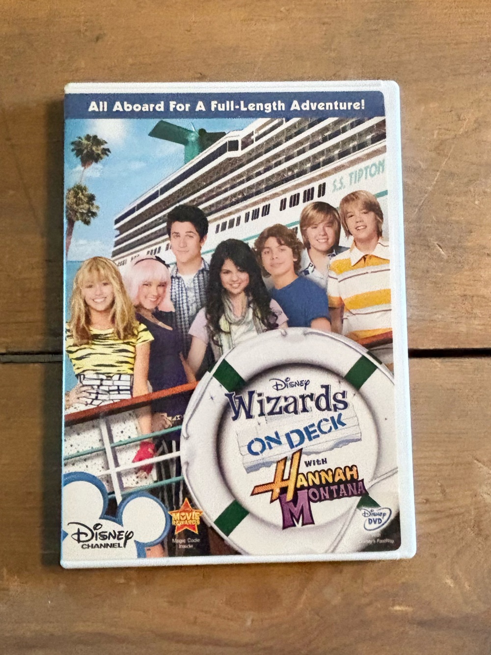 Disney Wizards on Deck with Hannah Montana DVD